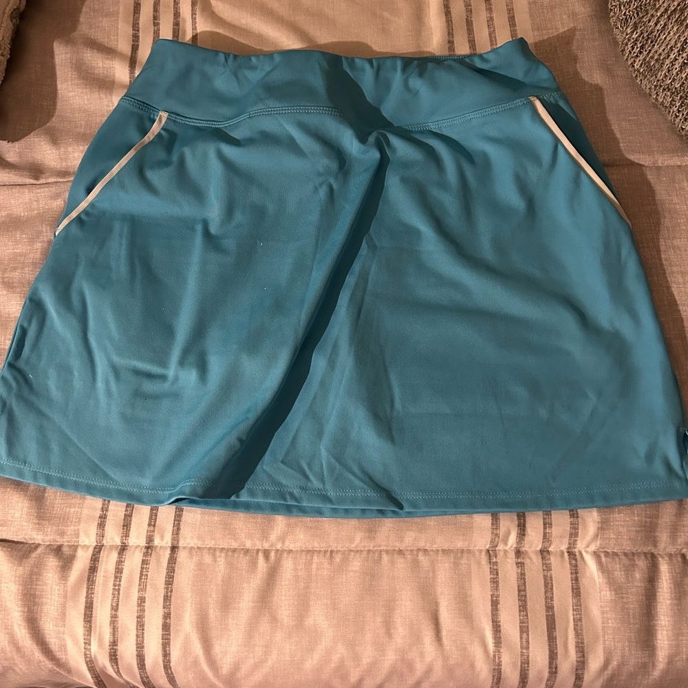 Blue Athletic skirt with  Pockets